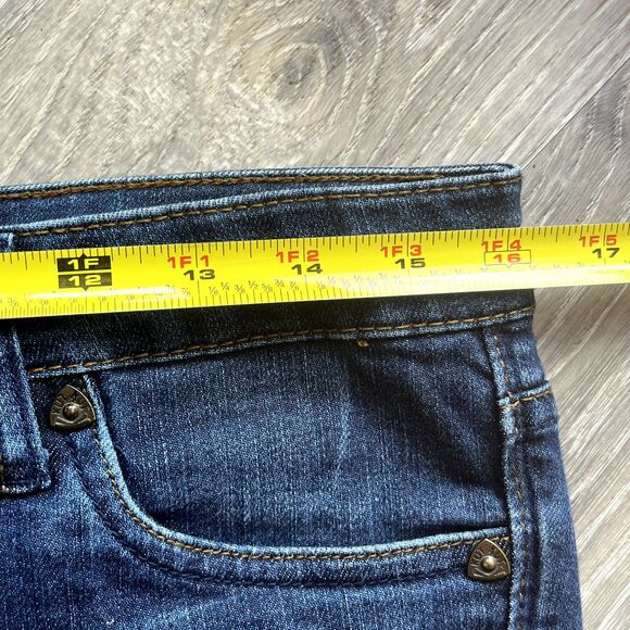 Kut From the Kloth Farrah Baby Bootcut Stretch Dark Denim Womens Size 6, 31x31 - Picture 6 of 11
